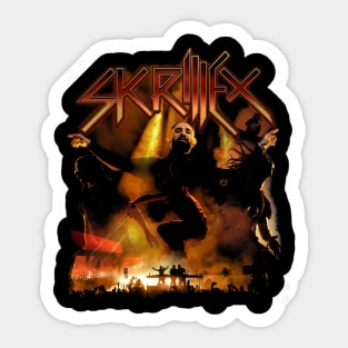 Skrillex Vintage Sticker